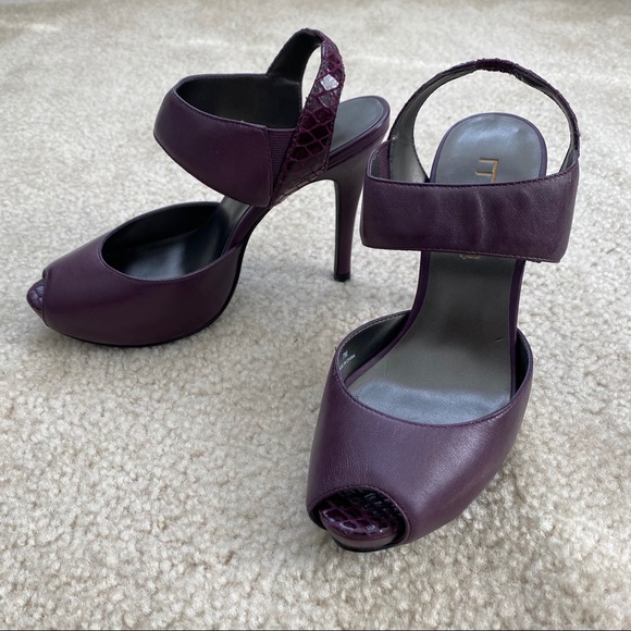 NWT Moda Open-Toed Pumps - Picture 6 of 7